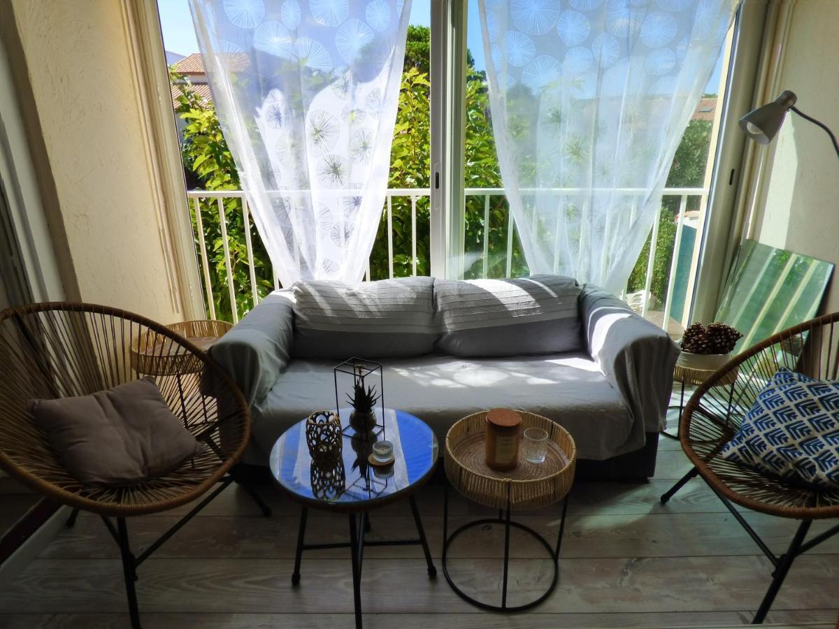 Charmant T2, Cabine, Parking, Les Balcons De La Mediterranee, Narbonne Plage Dış mekan fotoğraf